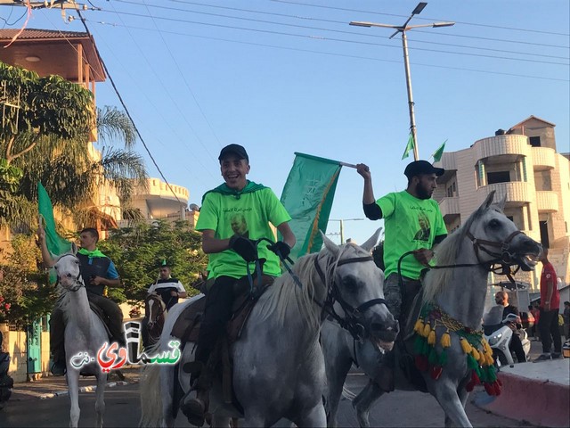 فيديو : الخياله القسماوية تجوب شوارع المدينة في مسيرة احتفالية بقدوم شهر رمضان المبارك 